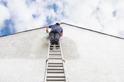 Peinture extérieure à Ouessant — façades et ravalement